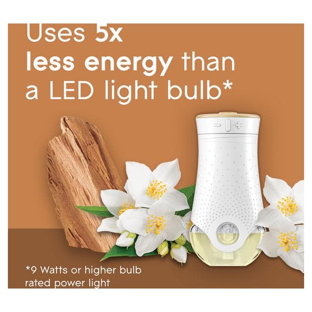 Glade Scented Oil Plug In Refill Air Freshener Sandalwood & Jasmine 20ml - gallery image 3