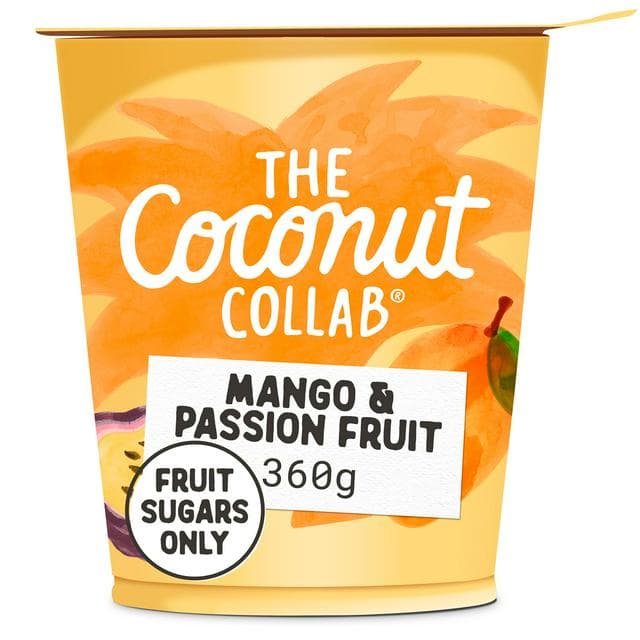 The Coconut Collab Mango & Passionfruit Coconut Yoghurt 350g - gallery image 1