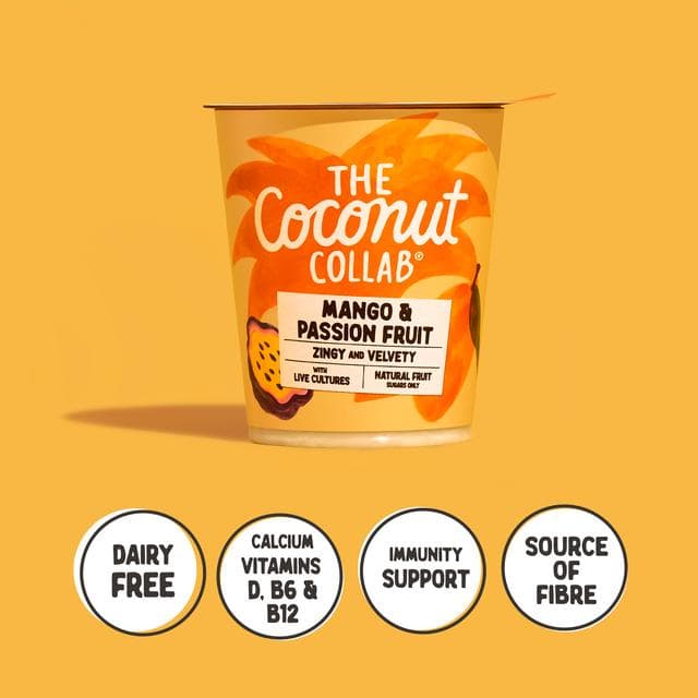 The Coconut Collab Mango & Passionfruit Coconut Yoghurt 350g - gallery image 4