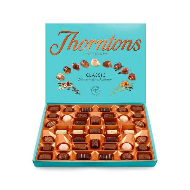 Thorntons Classic Collection Milk, Dark & White Chocolate Gift Box 262g - gallery image 2