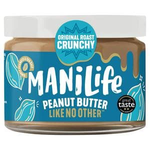 Manilife Original Roast Crunchy Peanut Butter 275g