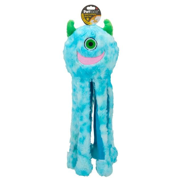 Petface Alien Octopus Plush Dog Toy - gallery image 1