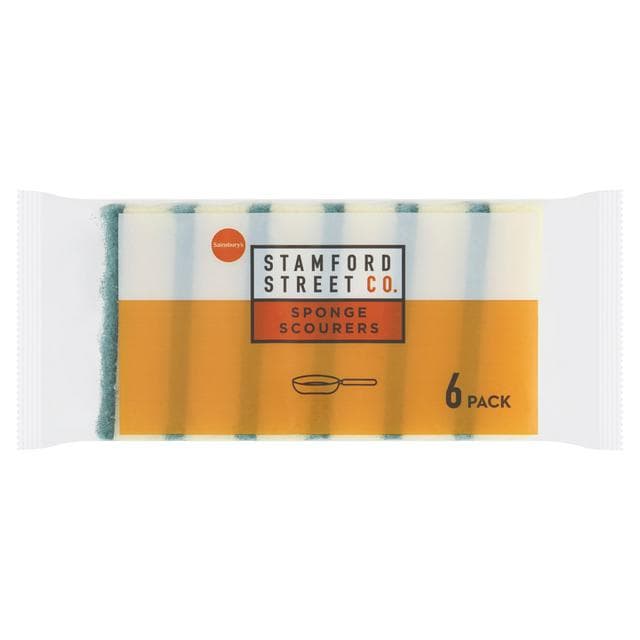 Stamford Street Co. Sponge Scourers x6 - gallery image 1