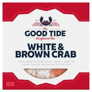 The Good Tide Seafood Co. White and Brown Crab 100g