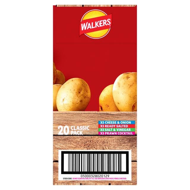 Walkers Classic Variety Multipack Crisps 20x25g - gallery image 5
