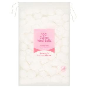 Sainsbury's Cotton Wool Balls x100