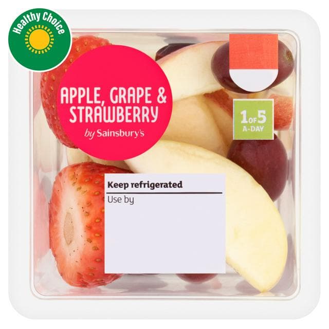 Sainsbury's Apple, Grape & Strawberry 135g - gallery image 1