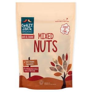 Crazy Jack 175g Organic Snack & Share Mixed Nuts