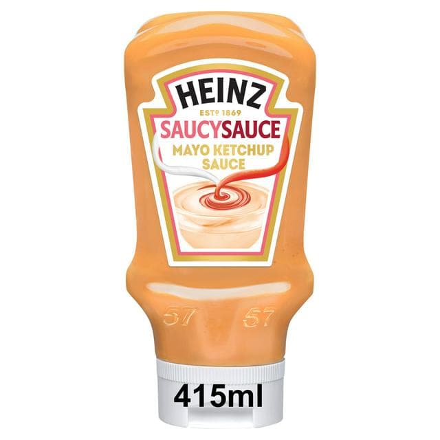 Heinz Saucy Sauce Mayonnaise Ketchup Sauce 425g - gallery image 1