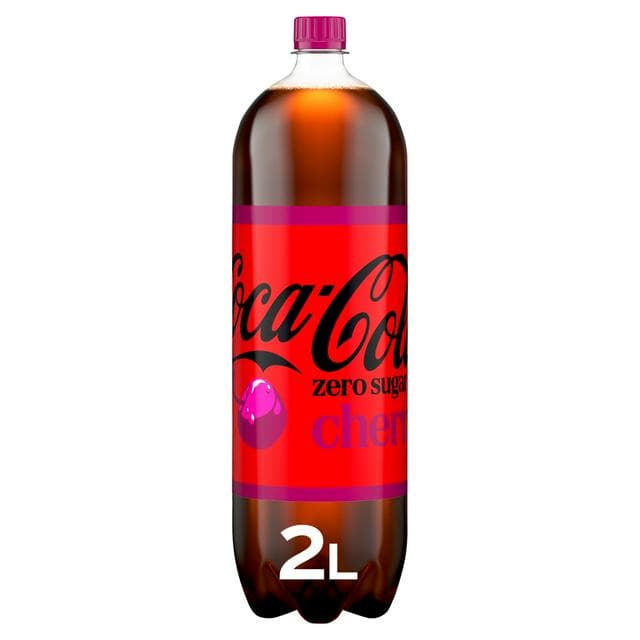 Coca-Cola Zero Sugar Cherry 2L - gallery image 1