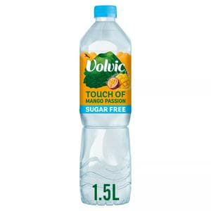 Volvic Touch of Fruit Sugar Free Special Edition Mango Passion Flavoured Water 1.5L