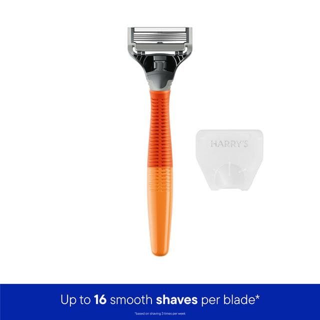 Harry's 1 x Blade Cartridge Bright Orange 5 Blade Men's Razor - gallery image 2