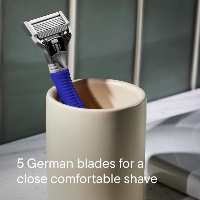 Harry's 1 x Blade Cartridge Indigo Blue 5 Blade Men's Razor - gallery image 3