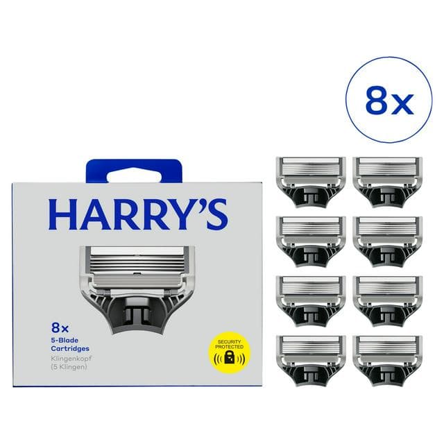 Harry's 8 x Refills 5 Blade Men's Razor - gallery image 1