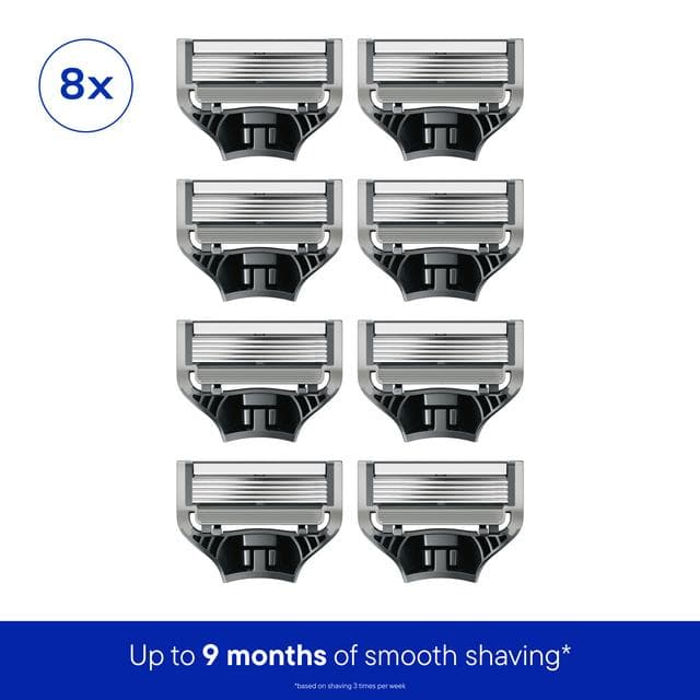Harry's 8 x Refills 5 Blade Men's Razor - gallery image 2