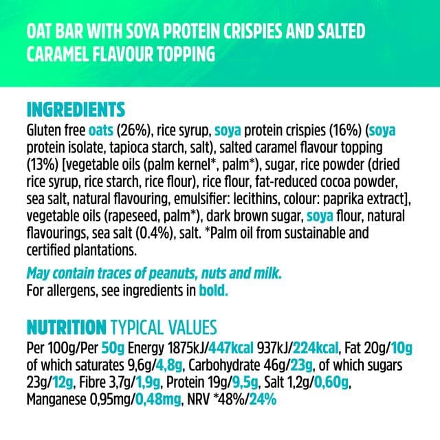 Trek Salted Caramel Protein Flapjacks 3x50g - gallery image 4