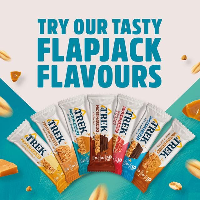 Trek Salted Caramel Protein Flapjacks 3x50g - gallery image 6