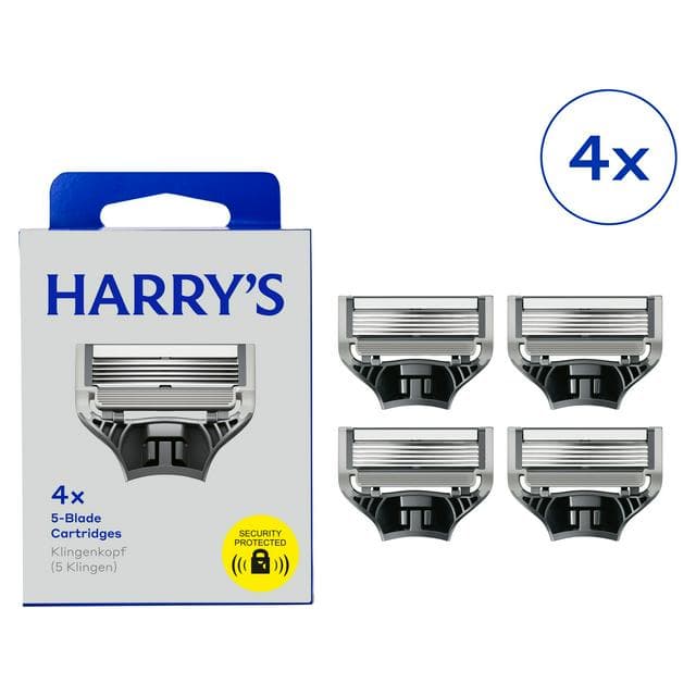 Harry's 4 x Refills 5 Blade Men's Razor - gallery image 1