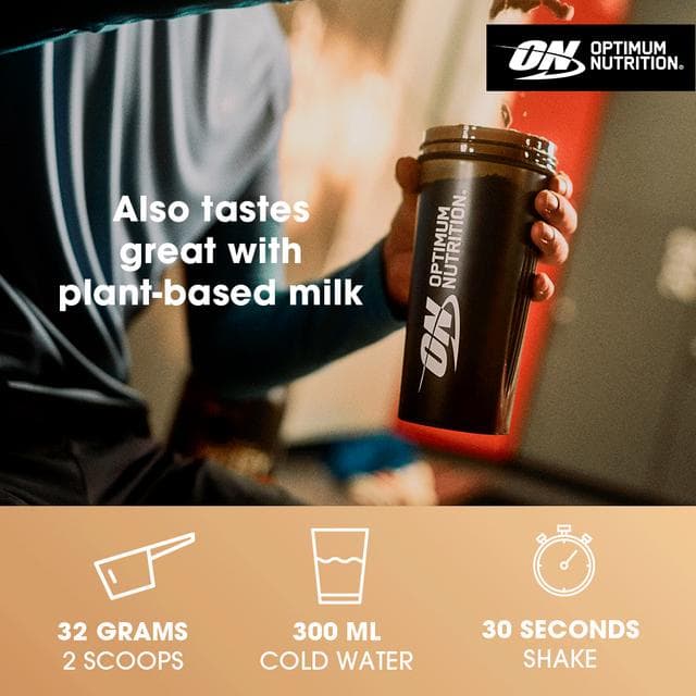 Optimum Nutrition Gold Standard 100% Plant Protein Powder French Vanilla Creme Flavour 21 servings 684g - gallery image 4