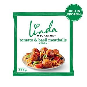 Linda McCartney's Vegetarian Tomato & Basil Meatballs 292g