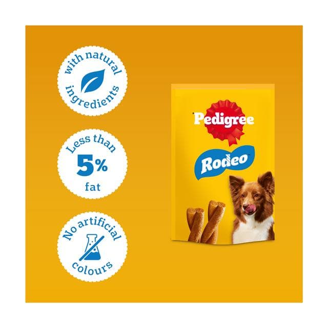 Pedigree Rodeo Adult Dog Treats Chicken Sticks x7 123g - gallery image 3