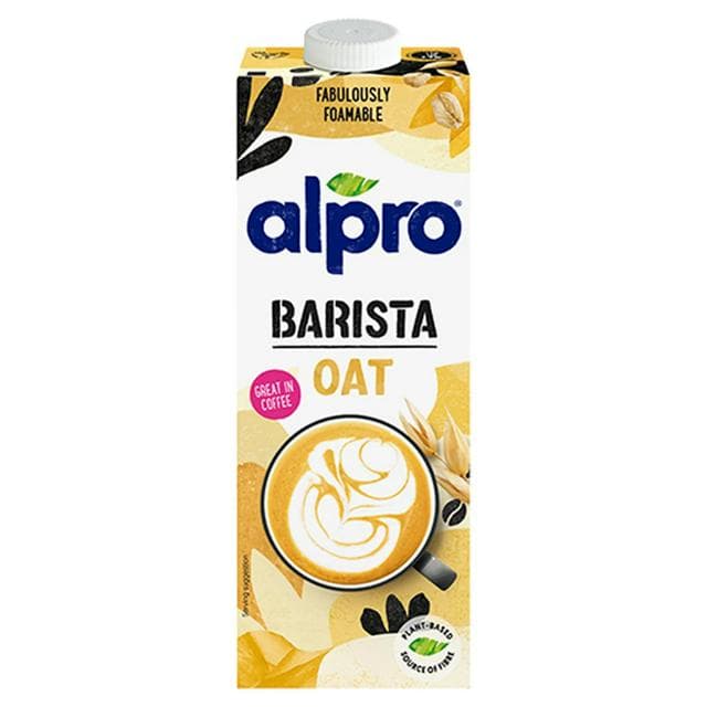 Alpro 1L Long Life Dairy Free Barista Oat Drink - gallery image 1