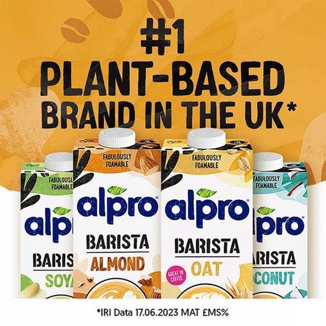 Alpro 1L Long Life Dairy Free Barista Oat Drink - gallery image 6