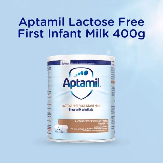 Aptamil Lactose Free Baby Milk Infant Formula Powder From Birth 400g - gallery image 3
