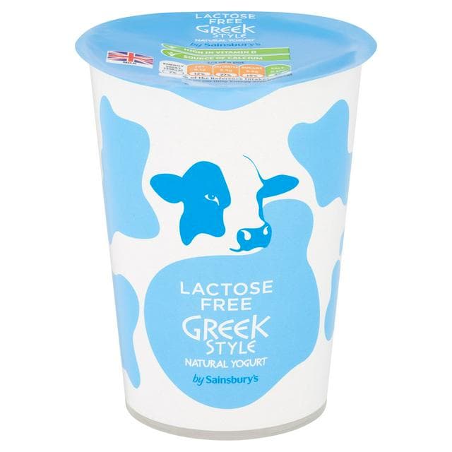 Sainsbury's Lactose Free Greek Style Yogurt 450g - gallery image 1