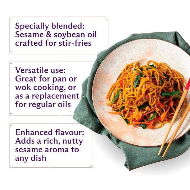 Lee Kum Kee Sesame Wok Oil 207ml - gallery image 3