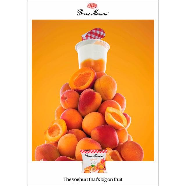 Bonne Maman Yoghurt with an Apricot Layer 4x115g - gallery image 2