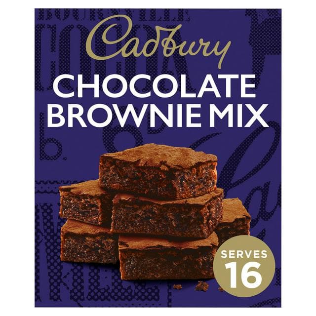 Cadbury 350g Baking Chocolate Brownie Cake Mix - gallery image 1