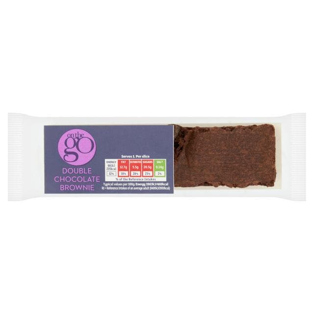 Sainsbury's Double Chocolate Brownie 50g - gallery image 1