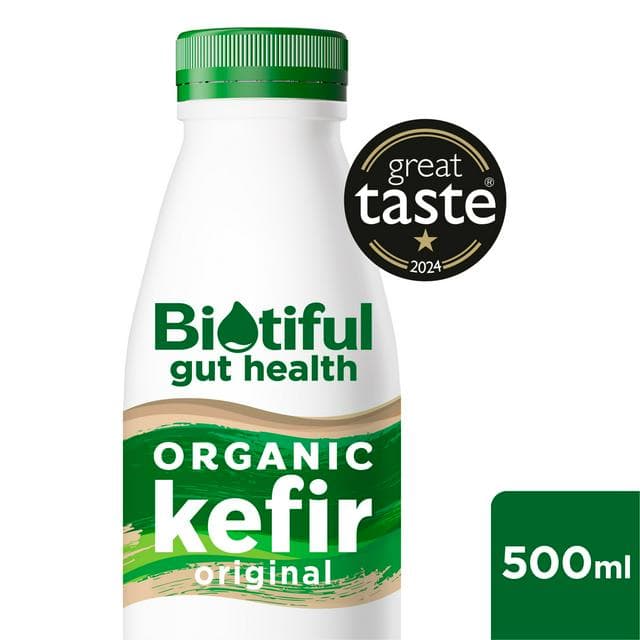 Biotiful Gut Health Organic Kefir Milk Drink Original 500ml - gallery image 1