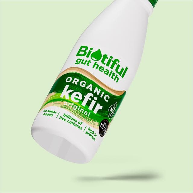 Biotiful Gut Health Organic Kefir Milk Drink Original 500ml - gallery image 2