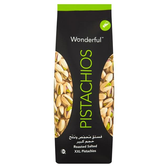 Wonderful Roasted Salted XXL Pistachios 450g - gallery image 1