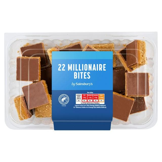 Sainsbury's 22 x Millionaire Mini Bites - gallery image 1