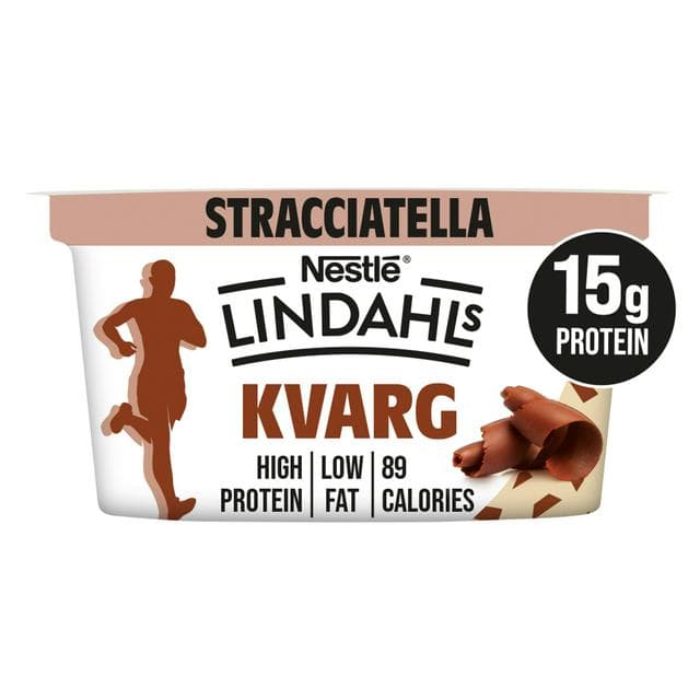 Lindahls Kvarg Stracciatella with Chocolate Pieces High Protein Yogurt 150g - gallery image 1
