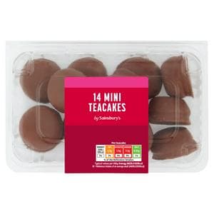 Sainsbury's Mini Teacakes Cake Bites x14