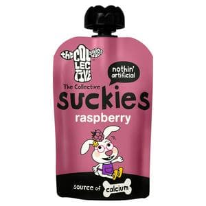 The Collective Suckies Raspberry Kids Yoghurt Pouch 90g