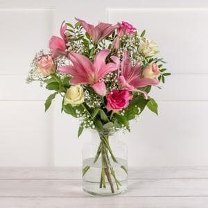 Simply Rose & Lily Bouquet
