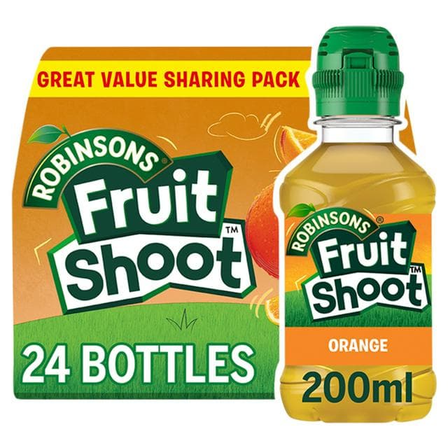 Fruit Shoot Orange Kids Juice Drink 24x200ml - gallery image 1