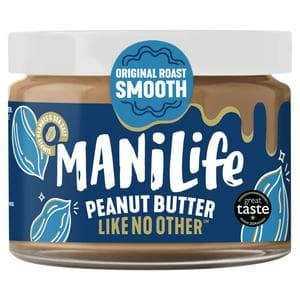 Manilife Original Roast Smooth Peanut Butter 275g