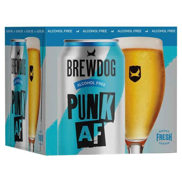 BrewDog Punk 0.5% Low Alcohol IPA 4 x 330ml - gallery image 1