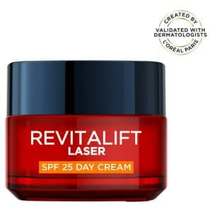 L'Oreal Paris Revitalift Laser Face Moisturiser With SPF25 Triple Action Anti-Ageing Day Cream 50ml