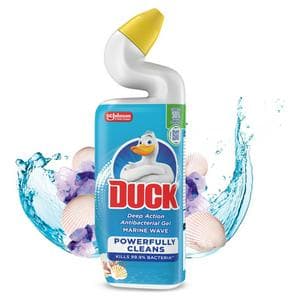 Duck Toilet Cleaner Deep Action Liquid Gel Marine 750ml
