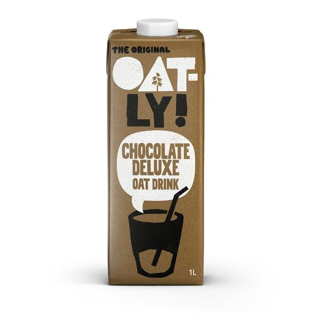 Oatly Oat Drink Chocolate Deluxe Chilled 1L - gallery image 1