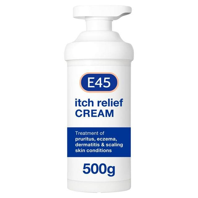 E45 Itch Relief Body Cream for Itchy & Irritated Skin 500g - gallery image 1