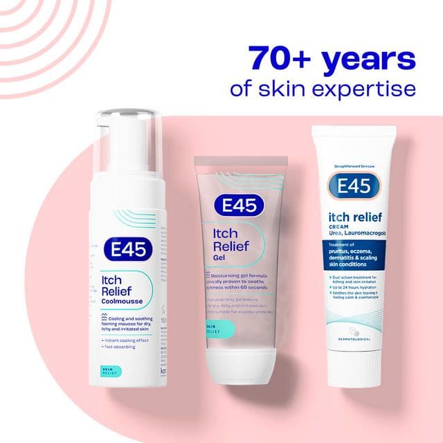 E45 Itch Relief Body Cream for Itchy & Irritated Skin 500g - gallery image 5