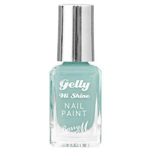 Barry M Gelly Hi Shine Nail Paint 120 Berry Sorbet 10ml